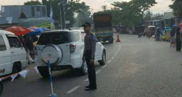 H-4 Lebaran, Arus Jalur Mudik di Kampar Masih Normal dan Lancar